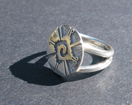 Galactic Butterfly Ring