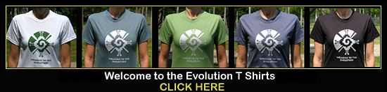 Welcome to the Evolution T Shirts