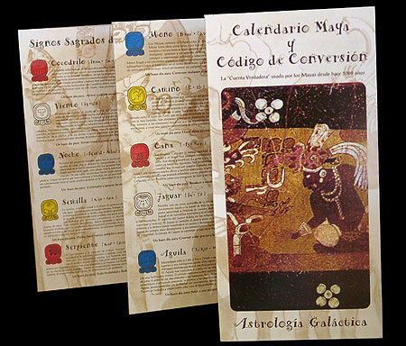 Mayan Calendar Conversion Codex in Spanish