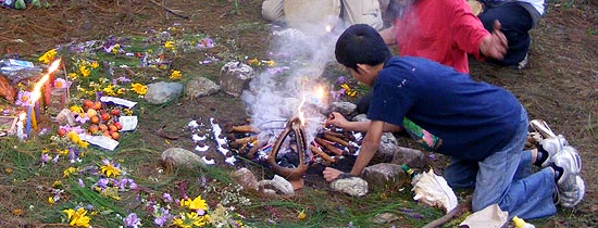Mayan Fire Ceremony