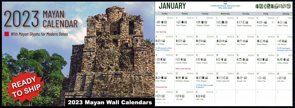 2023 Mayan Wall Calendars