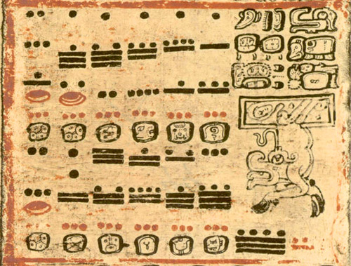 Maya Numbers Codex