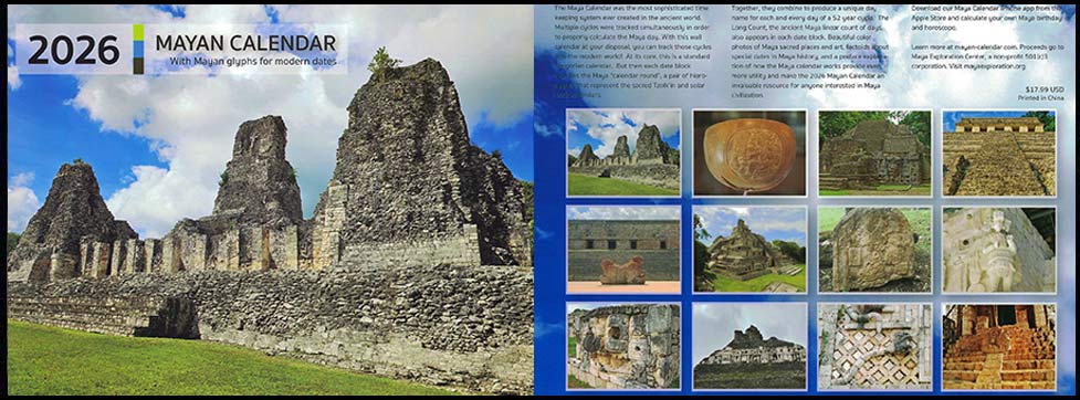 2026 Mayan Wall Calendars