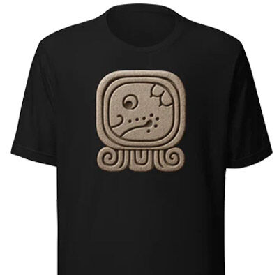 Mayan Sun Sign T-shirts - Dog (Oc)
