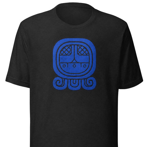 Mayan Sun Sign t-shirts, all 20 glyphs